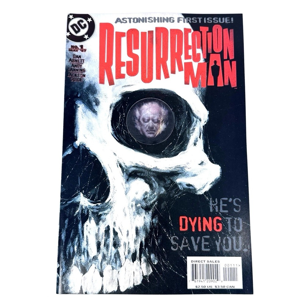 Resurrection Man #1 DC Comics 1997 Abnett Lanning Butch Guice Direct Edition